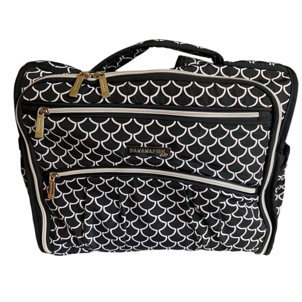Bananafish Studio Womens Triple Go Convertible Duffle Diaper Bag Backpack